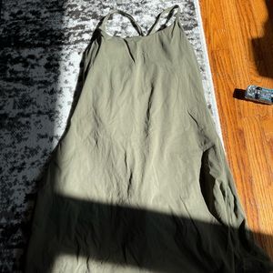 Halara Everyday tank dress in green